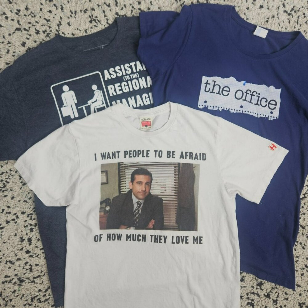 The Office T-Shirts Bundle 3 Shirts Womens Size Small Tee Fandom TV Series